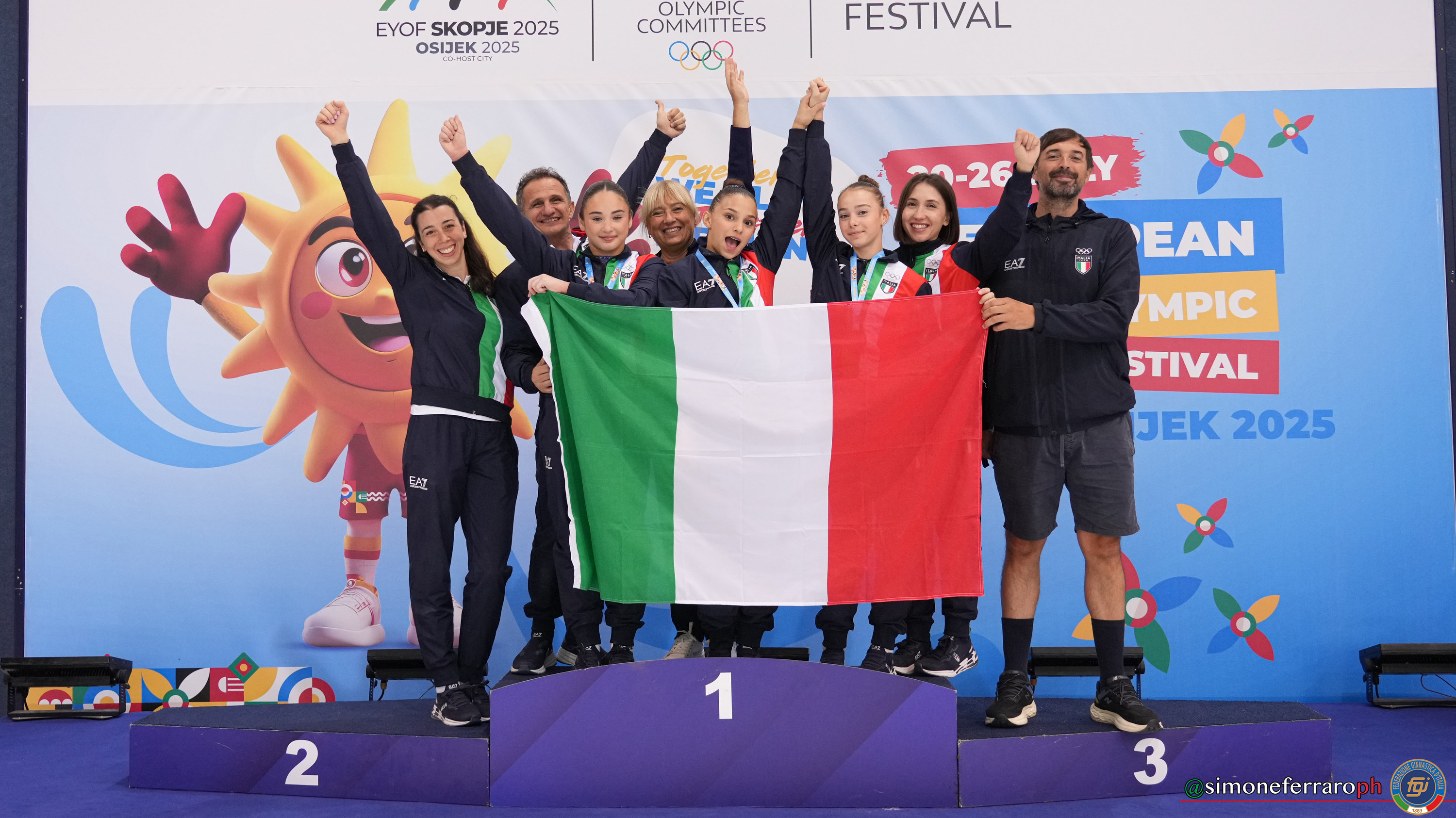 Osijek – EYOF 2025 - AA individuale e a squadre GAF